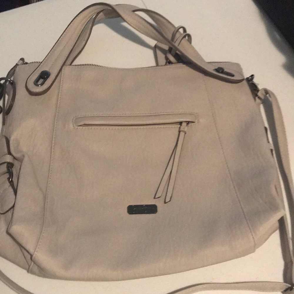 Jessica Simpson purse blush grey